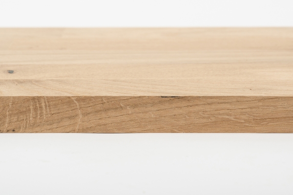 Stair Tread Window Sill Shelf Oak Rustic 20 mm, finger joint lamella (KGZ), untreated, 20x250x900 mm